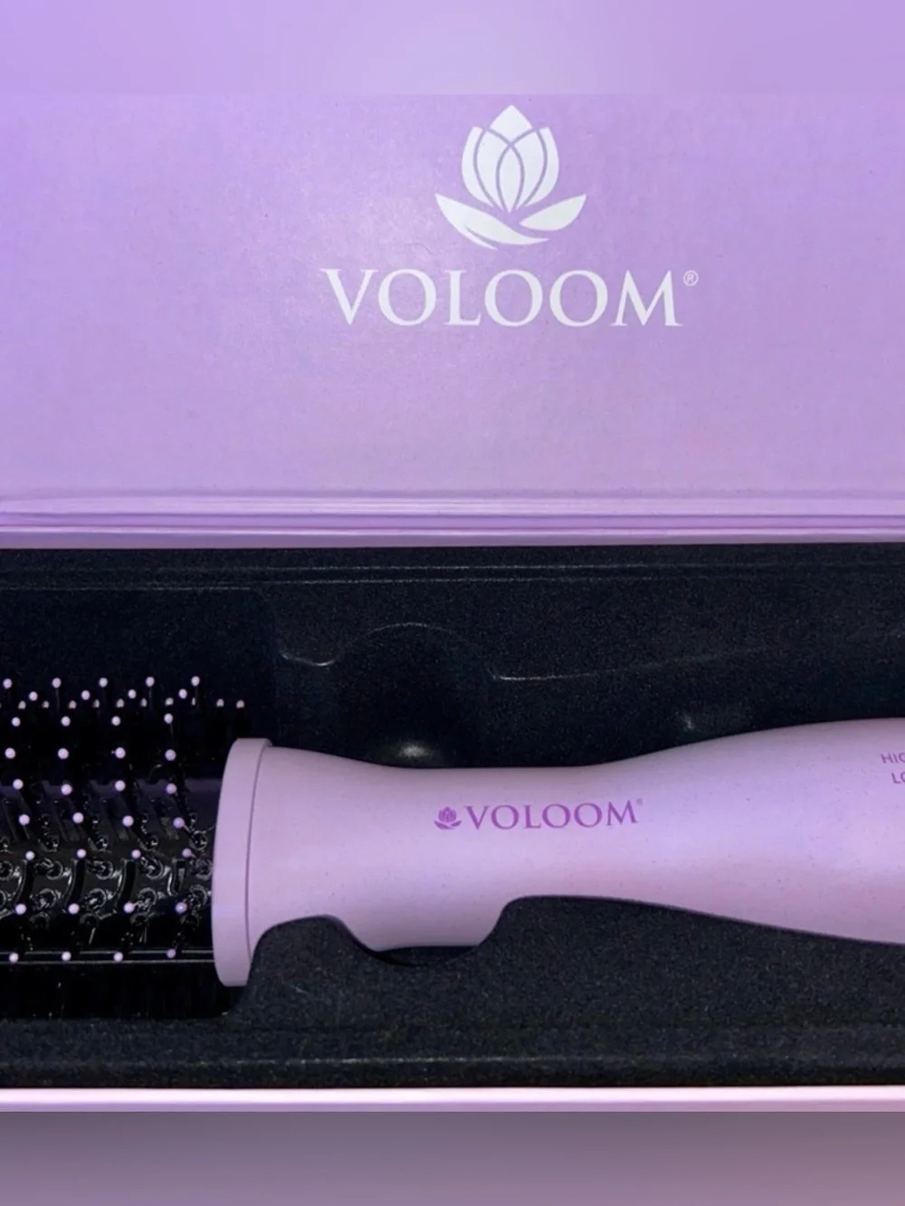 VOLOOM triple play dryer brush for drying/styling/smoothing NIB